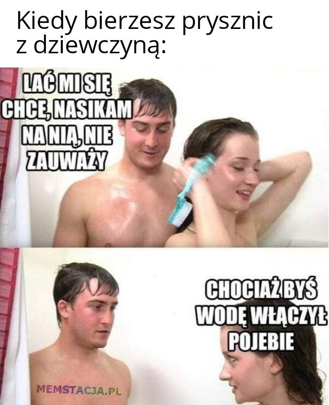 Prysznic z dziewczyną 😉