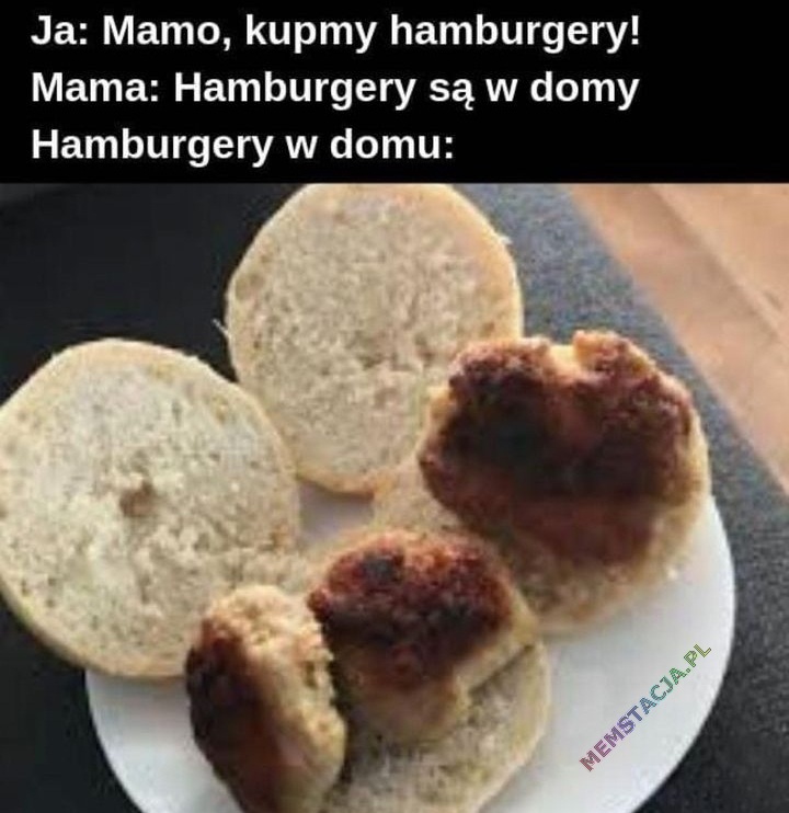 Hamburgery w domu 😅