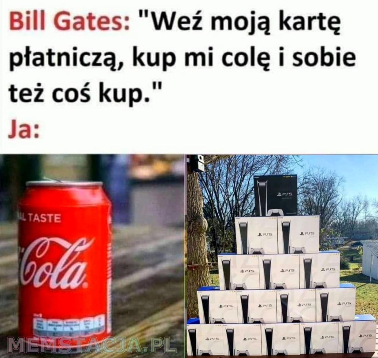 Karta Billa Gatesa 🤑